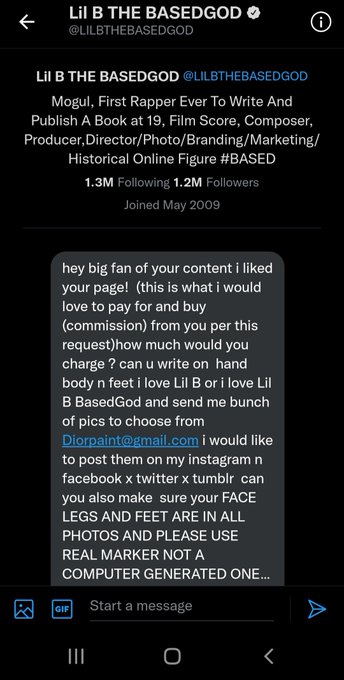 Bruh is you fr lol 🤣 I still like your music tho @LILBTHEBASEDGOD https://t.co/47WUvCdct6