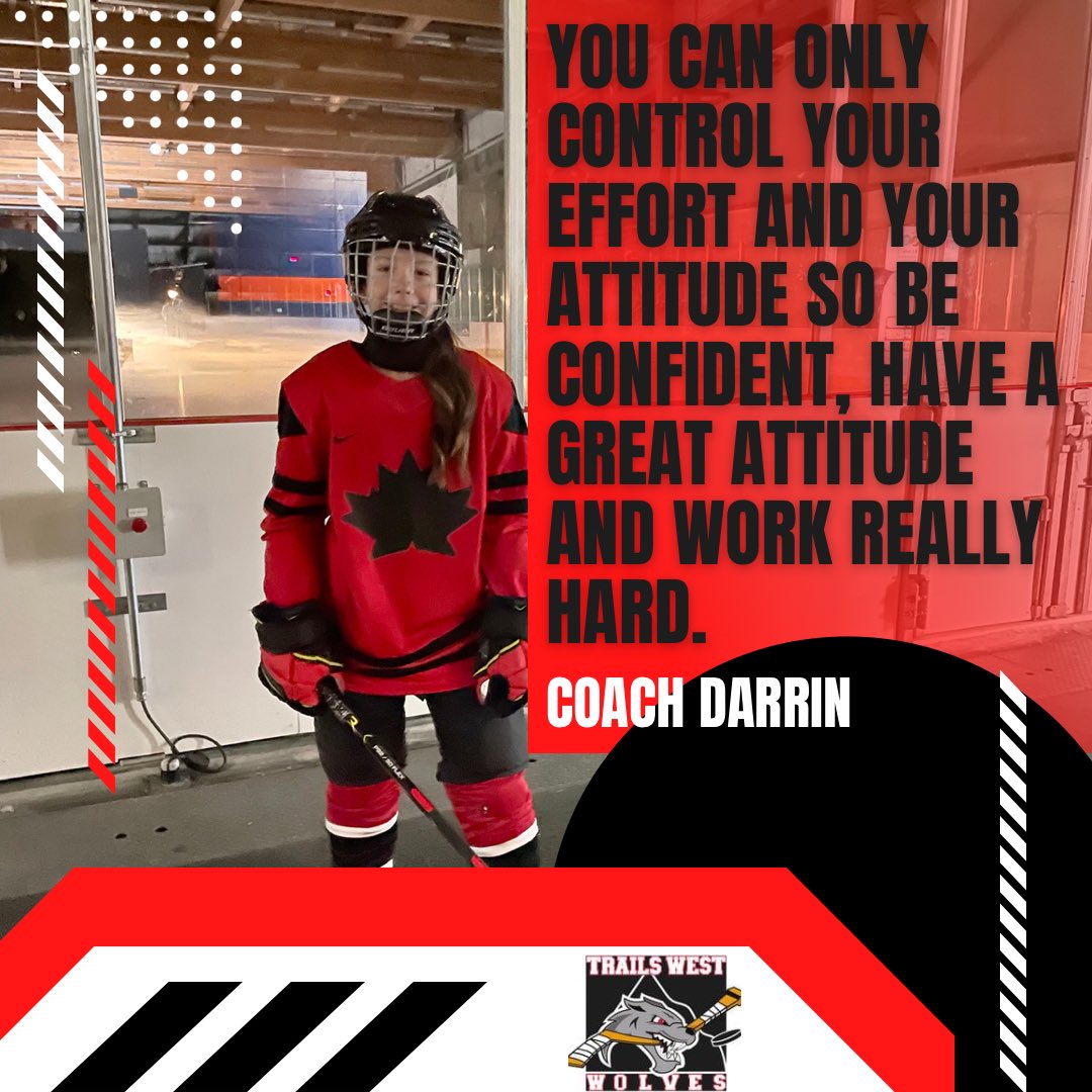 TrailsWestHocky's tweet photo. ! EVALUATION INSPIRATIONS !
Day 8 - Brought to you by Coach Darrin Krueger!
Go Wolves Go
#trailswesthockey
#wolveshockey
#trailswestwolves https://t.co/BHwrki5EQn