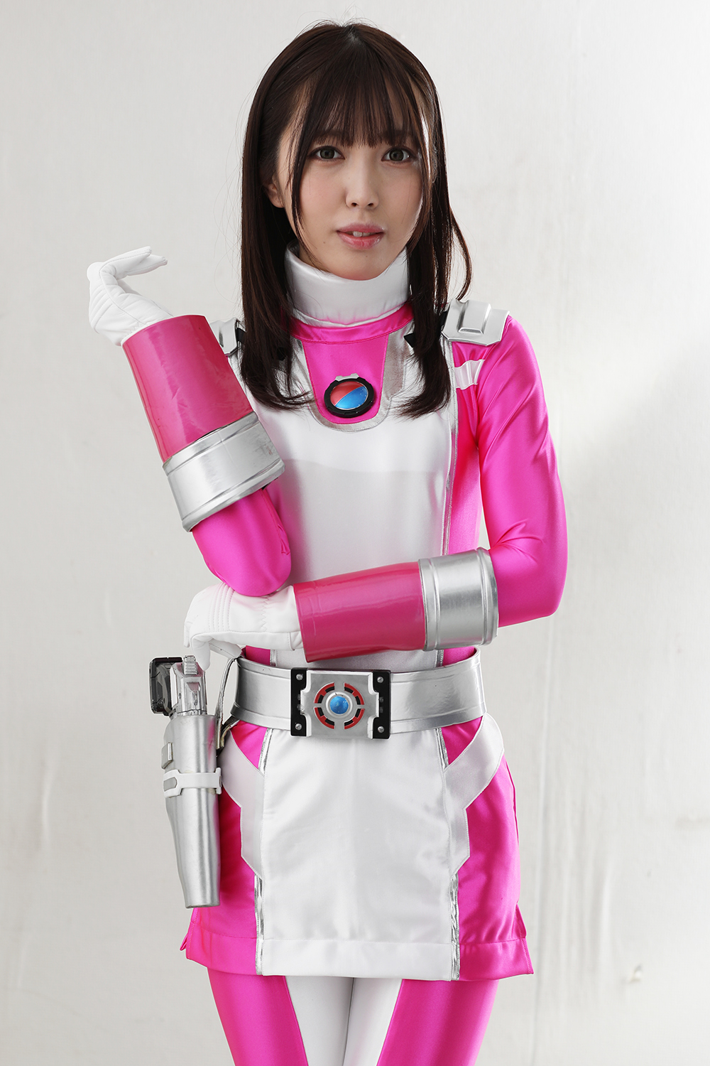 GIGA特撮ヒロイン動画 on Twitter "水卜嬉羽さん GIGA「悪女ヒロイン変装 聖宝戦隊ジュエルレンジャー」の撮影で使用した衣装