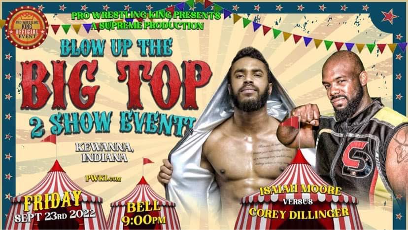 CoreyDillinger_'s tweet photo. Can’t wait to wrestle back in Indiana this weekend. To all my people in the state. Here is where I will be. Also I will have new merchandise with me. More to come
.
.
.
#diligentwrestling #Appreciateme #WhatsYourNetworth #prowrestling #diligentsiskey #LiveYourDream https://t.co/PIubxQMo3W