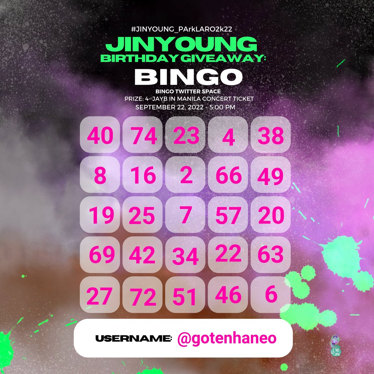 gotenhaneo's tweet photo. @AHGASISters_ @JINYOUNG @GOT7 manifesting 🙏

#JINYOUNG_PArkLARO2k22
#JINYOUNG @JINYOUNG @GOT7 https://t.co/ZmKO2bVj0K