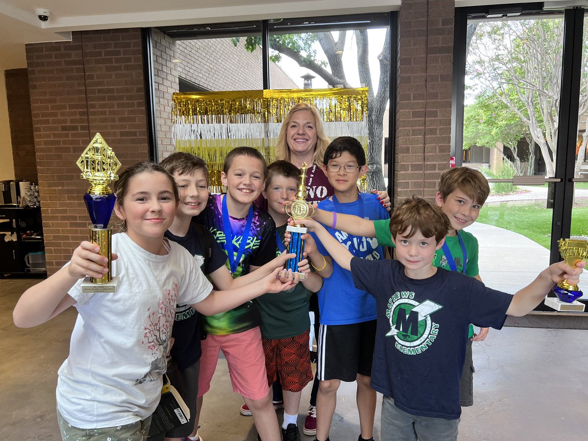 Mathews won FIRST place in their chess tournament this past weekend!!! ♟️ 🥇 👏