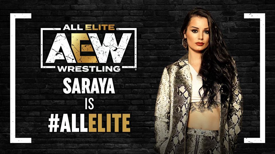 Tony Khan on Twitter: "Welcome to @AEW! @Saraya is ALL ELITE! Thank you to everyone watching #AEWDynamite Grand Slam TONIGHT! https://t.co/8DUePoOsar" / Twitter