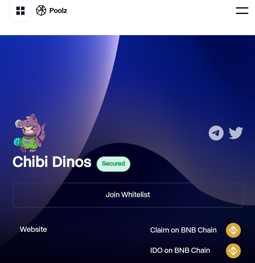 crypto_chotu's tweet image. ⚡Guys dont miss the SUPRISE #IDO - For Listed Token 
@DinosChibi on @Poolz__

ChibiDinos trading is live on @PancakeSwap
The price is $0.2

▪️IDO Date: September 22
Time: 12:00-16:00 UTC
Token price: $0.055
Vesting: 25% TGE then weekly 15 weeks

IDO Link: poolz.finance/project-detail…