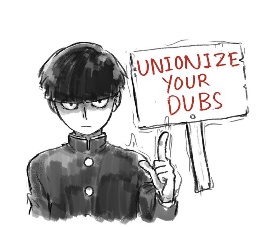 juliezxoxo's tweet photo. @Crunchyroll @Chainsaw_EN Soo we just gonna act like y’all ain’t do nothing?? #unionizedubs https://t.co/fBIcAEvA4V