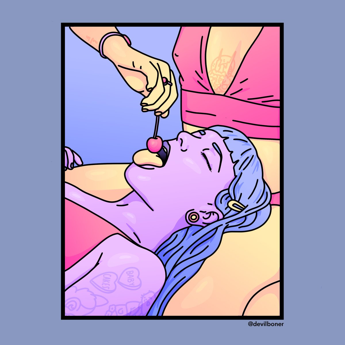 deviIboner's tweet photo. Tag who I should draw next! ⭐️
#devilboner #eroticart #eroticartist #stripperart https://t.co/NJB2cGsrZG