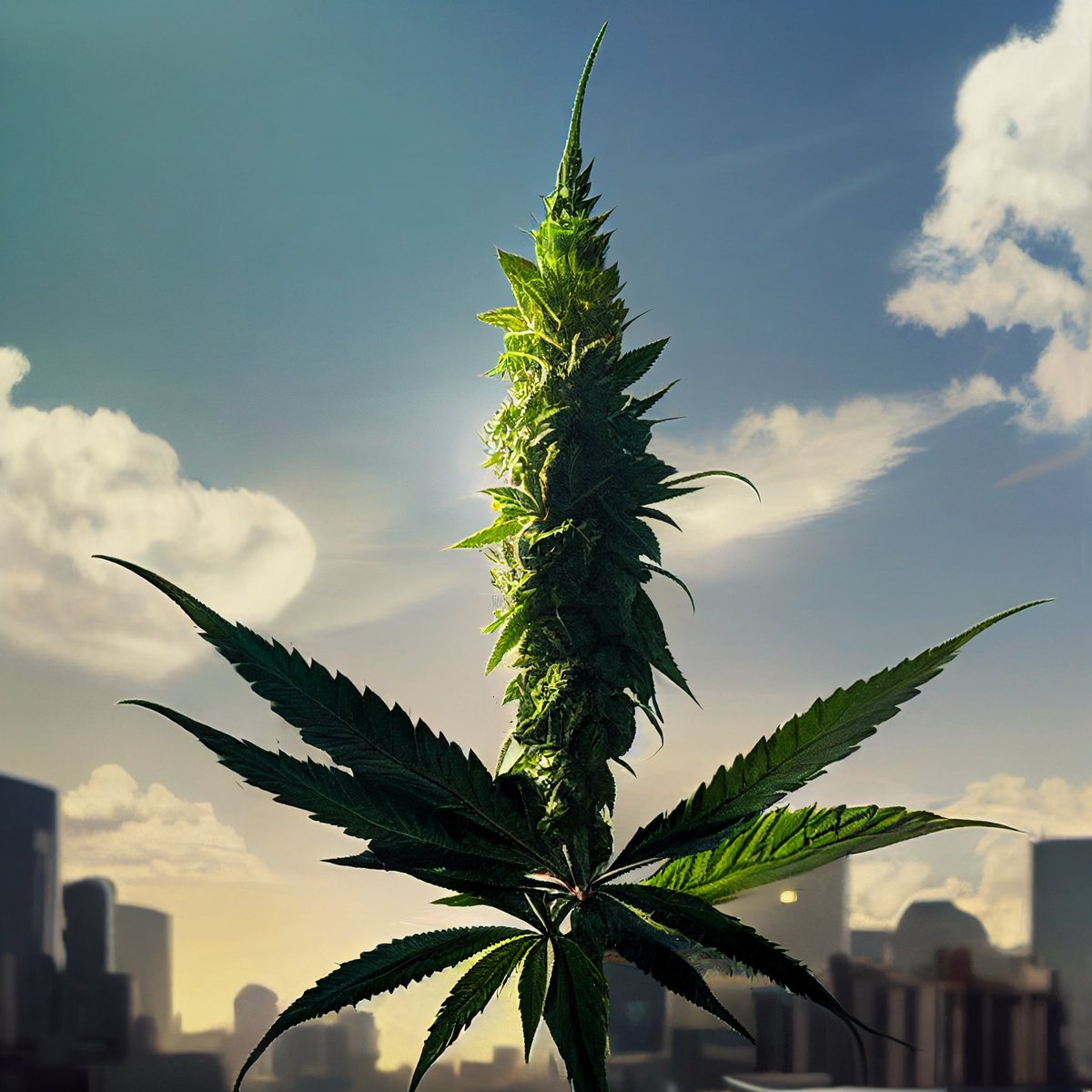 realmidjourney's tweet photo. marijuana in the streets #midjourneyAi #AiArtworks https://t.co/WaAVlLBDOL