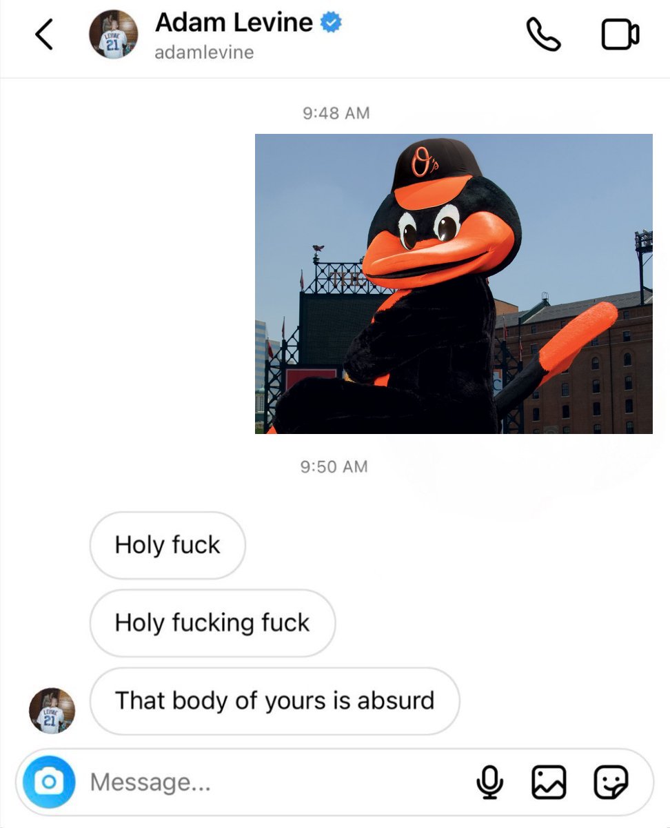 Fake Orioles tweet media