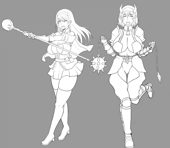 ビフォアフ用立ち絵 
