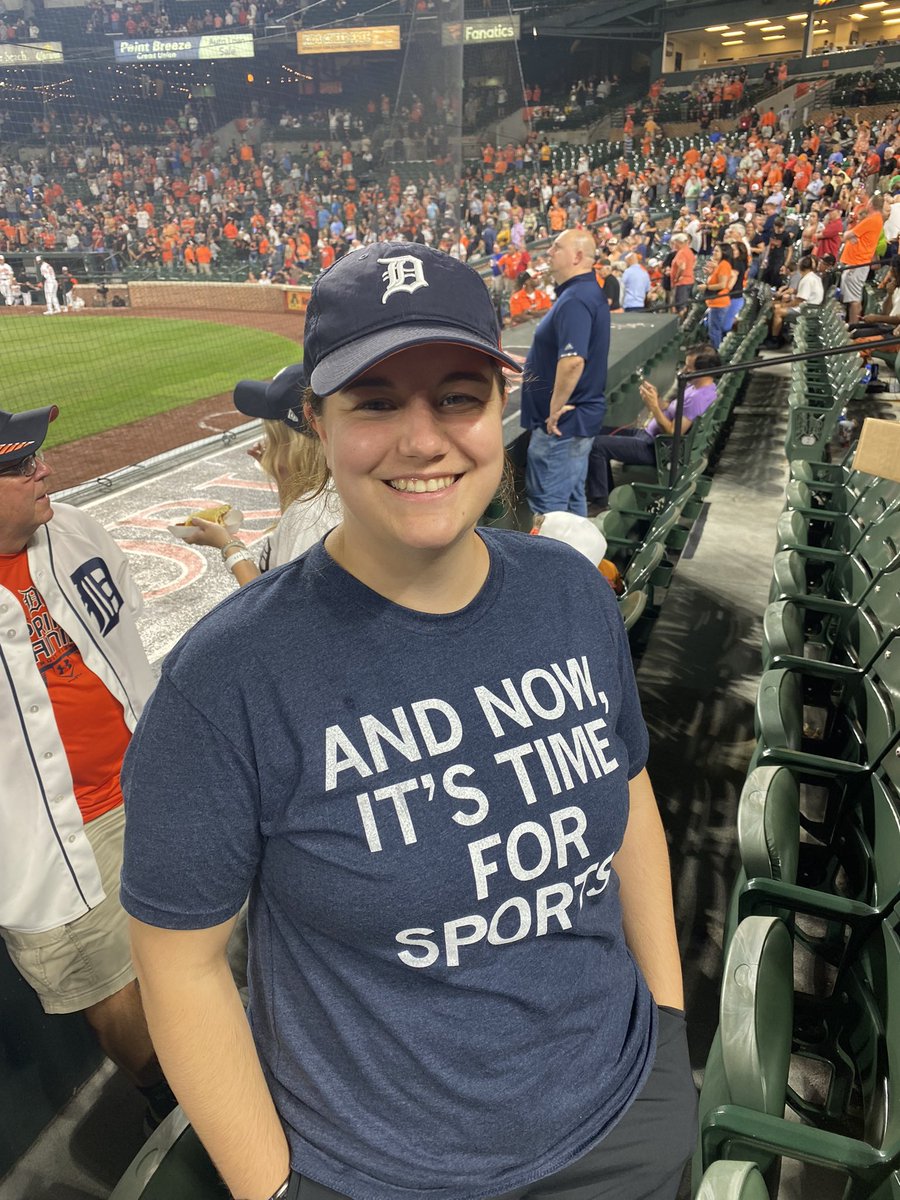 First game for the <a href="/RAYGUNshirts/">RAYGUN</a> @nprscottsimon shirt. Too bad the Tigers lost