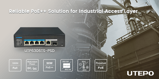 UTEPO1's tweet photo. Complying with the IEEE 802.3bt PoE++ technology, UTP6306TS-PSD provides 4*GE PoE++(90W) ports. It also provides 1*Gigabit RJ-45 port and 1*Gigabit SFP port to meet different demands. Check more>>
https://t.co/ZkcOrhsqWU
#Full90W #PoE #90w #industrialswitch #poeswitch #UTEPO #IoT https://t.co/8B0iGMBecl