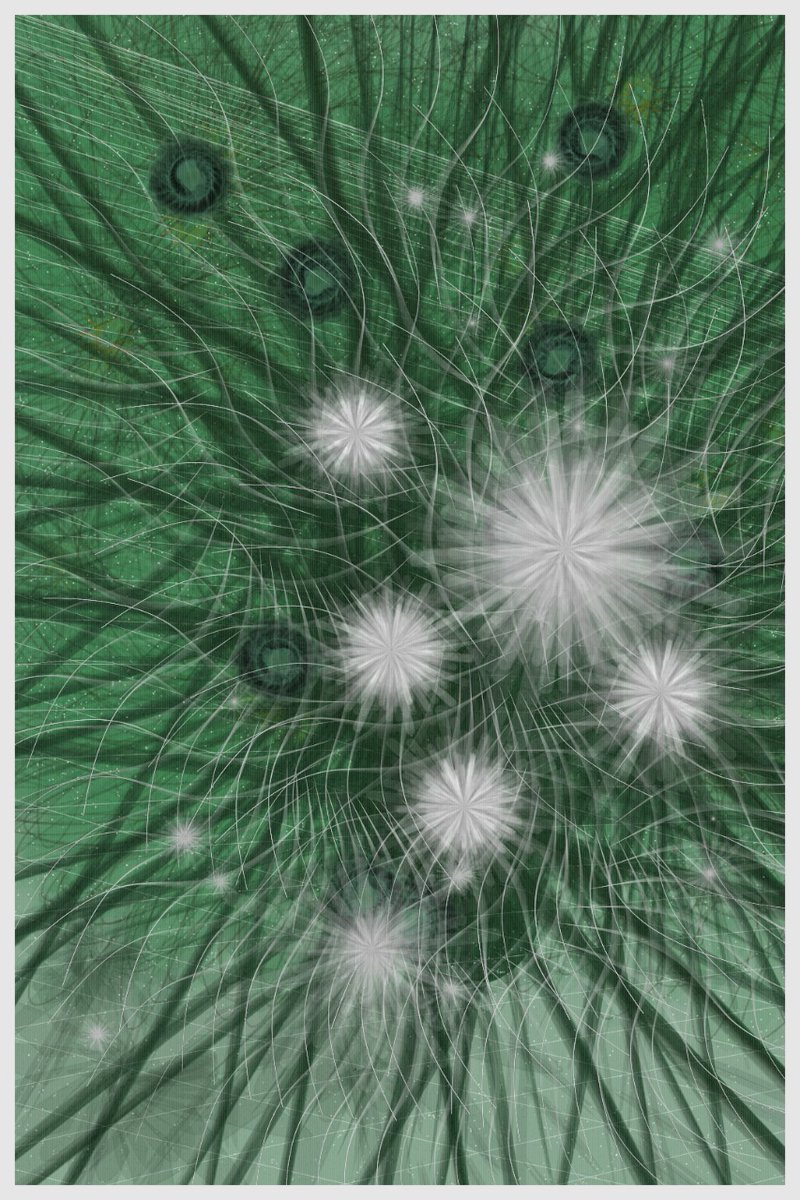 pixelflowart's tweet photo. Hello everybody! Good evening! 

Couldn't miss a green one in the variations. 
I hope you're enjoying it. 

Is coming! Friday 23th September 17:00 BR / 20:00 UTC on @fx_hash_

Remembering that only collectors of my first work will be able to lie ☺️

#generativeart #fxhash https://t.co/tp6wGs4k8X