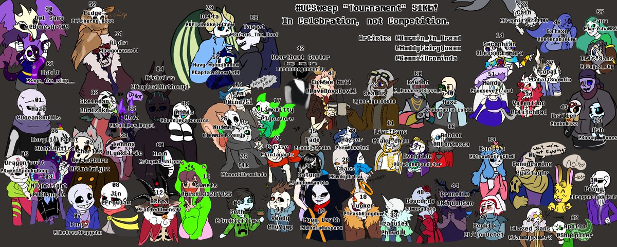 maddyfairyqueen's tweet photo. As a gift from me, bread and special guest Gennii, we are offering the below piece. We encourage everyone to continue to support and be a lovely community, it was wonderful talking to everyone here this past week. ✨🐰🍞

Stay creative. #ocsweep https://t.co/k6PPiQQMlZ