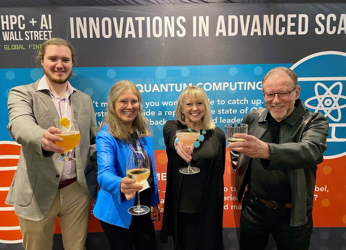 Cheers from the Data Vortex team at @HPCAI_2022