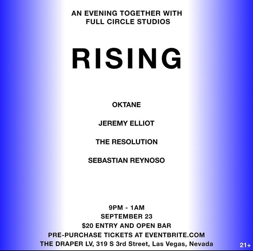 THIS FRIDAY 9/23/22
VEGAS 
POP UP + GALLERY + LIVE PERFORMANCES