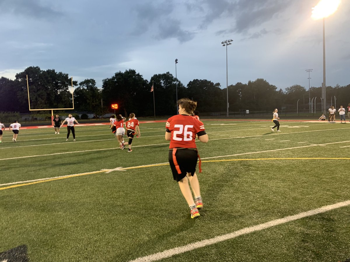 CNTWarriors's tweet photo. Great day to be a Warrior! Successful Powder Puff game ๐ชโค๏ธ๐๐ช #BeABetterTeammateToday #OnePercentBetterEachDay ๐ช๐ช Movies in the stadium tomorrow! See you there! https://t.co/gsCzsx6So1