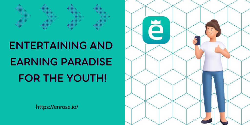 enrose_official's tweet photo. The 1st entertaining & earning social network. ENROSE is a matching platform which creates an opening world for users to connect with their fans/idols.
#ENROSE #ENR https://t.co/Hj8RMMBlhV