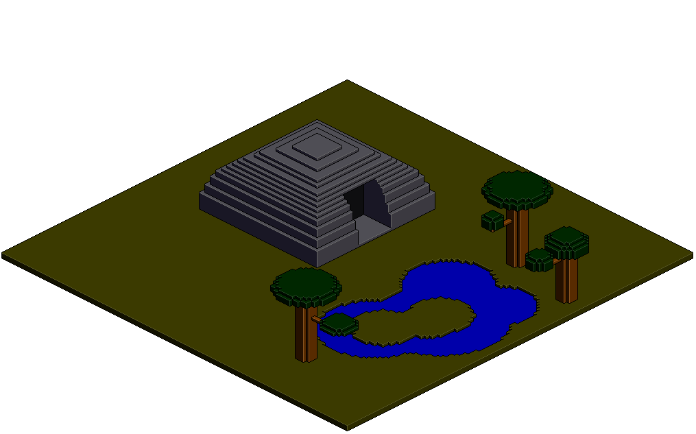 PhantmHandshake's tweet photo. Some shade and a nice waterhole to cool off in, the elephants will remember your kindness.

#gamedev  #ausdev #voxelart #IndieGameDev #mobilegames https://t.co/ToGis9JkCA