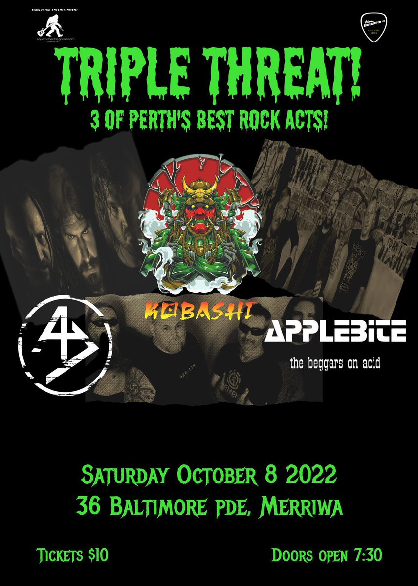 Applebitebeggar's tweet photo. Next one for us #gig #grunge #punk #perthmusicscene #applebite https://t.co/r93dY18s3D