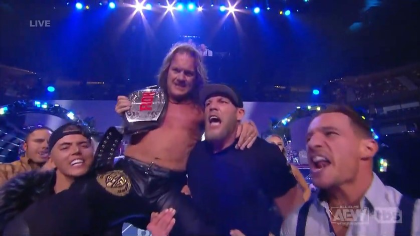 johnreport's tweet photo. TJRWRESTLING: Chris Jericho Wins ROH World Title on AEW Dynamite https://t.co/ECJGa8x02C https://t.co/9T24Hbzh11