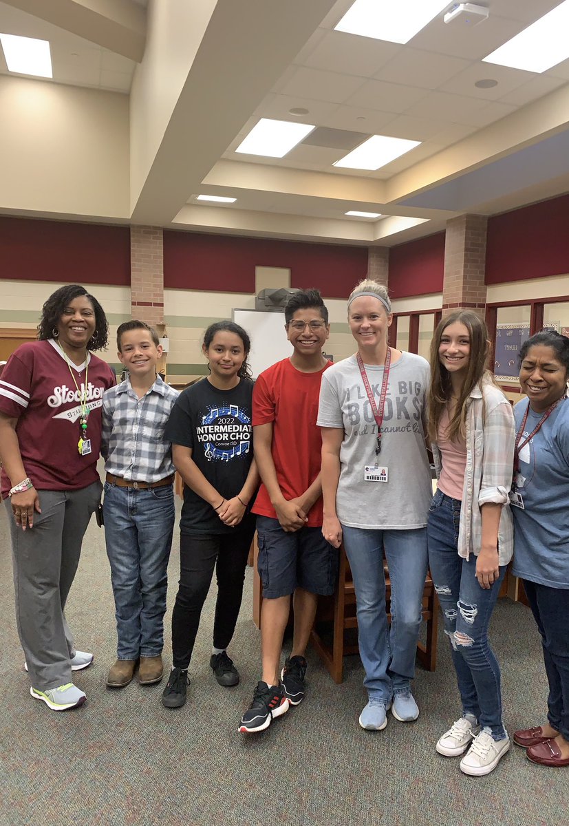 Stockton Junior High, Conroe ISD (@stocktoncisd) on Twitter photo We are so proud of these Stallions for reading to <a href="/bozmanbroncos/">Bozman Intermediate, Conroe ISD</a> today on Read For A Better Life Day! <a href="/CarltonTodd5/">Carlton Todd</a> <a href="/NewSchoolAP1/">Anita Bundage</a> <a href="/Stockton_TxHist/">Stockton JH Tx History</a> @StocktonJH_TV <a href="/StocktonJHChoir/">Stockton JH Choir</a> <a href="/SJHSilverStars/">SJH Silver Stars</a> <a href="/medford_bethany/">Bethany Medford</a> #excellenceonexcellence We are so proud of these Stallions for reading to <a href="/bozmanbroncos/">Bozman Intermediate, Conroe ISD</a> today on Read For A Better Life Day! <a href="/CarltonTodd5/">Carlton Todd</a> <a href="/NewSchoolAP1/">Anita Bundage</a> <a href="/Stockton_TxHist/">Stockton JH Tx History</a> @StocktonJH_TV <a href="/StocktonJHChoir/">Stockton JH Choir</a> <a href="/SJHSilverStars/">SJH Silver Stars</a> <a href="/medford_bethany/">Bethany Medford</a> #excellenceonexcellence
