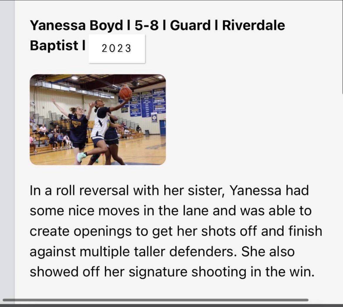 BoydYanessa's tweet photo. @PGHMaryland @ladycrusaderswb https://t.co/VPnM8Mu9cF