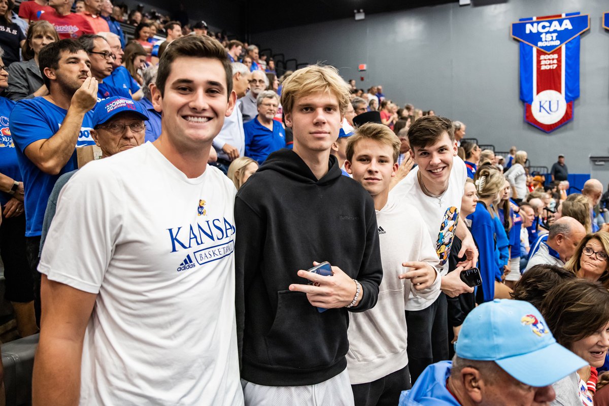The place to be📍 <a href="/KUVolleyball/">Kansas Volleyball</a>