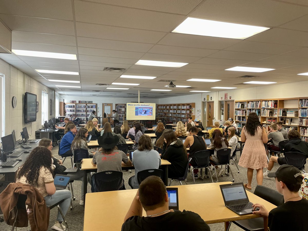 Odessa High School Library tweet media