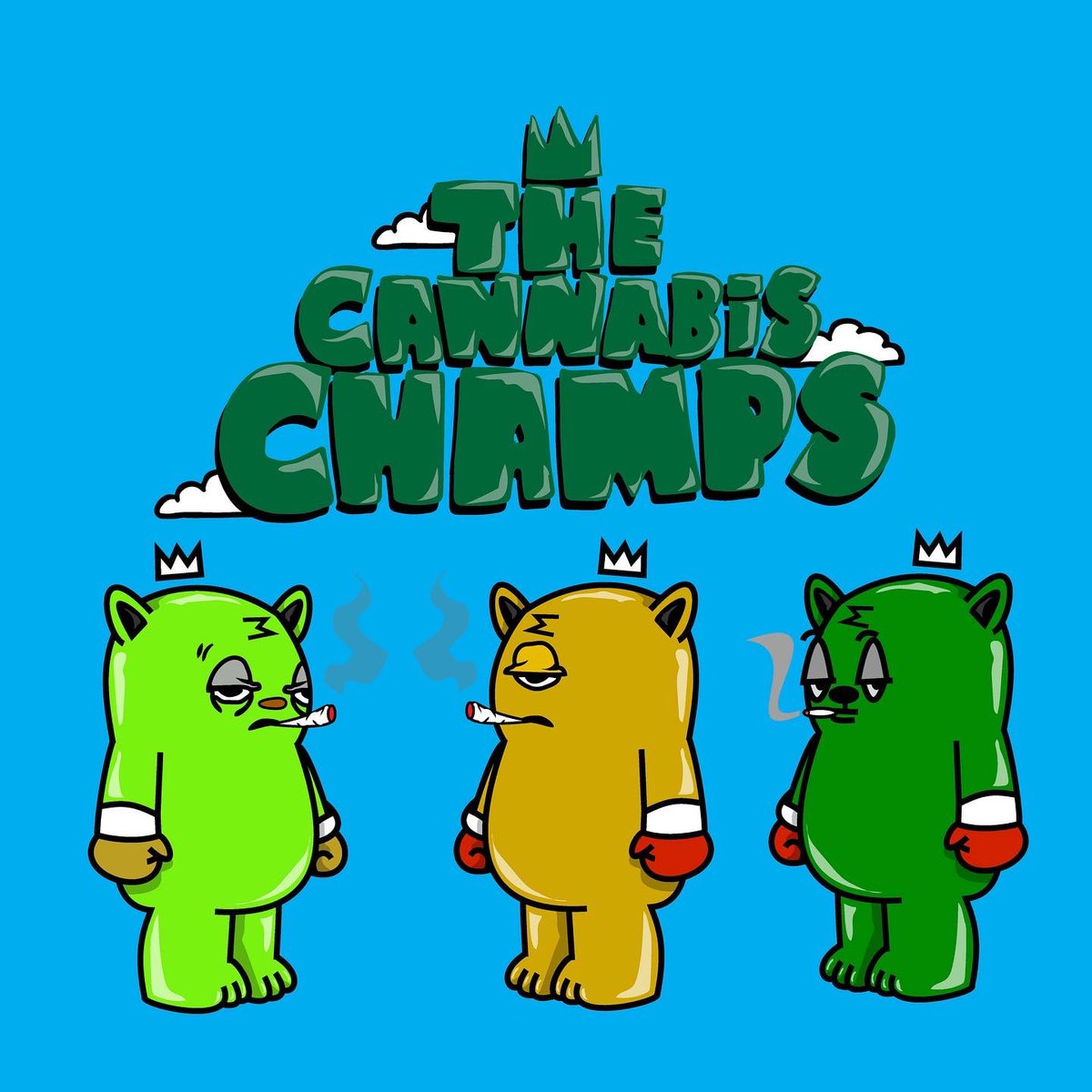 theNFTchamps's tweet photo. 𝗥𝗼𝗹𝗹 𝘄𝗶𝘁𝗵 𝘁𝗵𝗲 𝗖𝗛𝗔𝗠𝗣𝗦 🥊🍃🏆

#NFTS #sol #ETHMerge #NFTdrop #cryptocannabis #stonedapecrew #y00ts #cryptocannanisclub #GutterCatGang #skims #multichain #blockchain #crypto #NFT #nftart #art #streetart #DeGodsNFT #CannabisCommunity #cannabisnft #phygital #Etherum https://t.co/vhfOpqLFiA