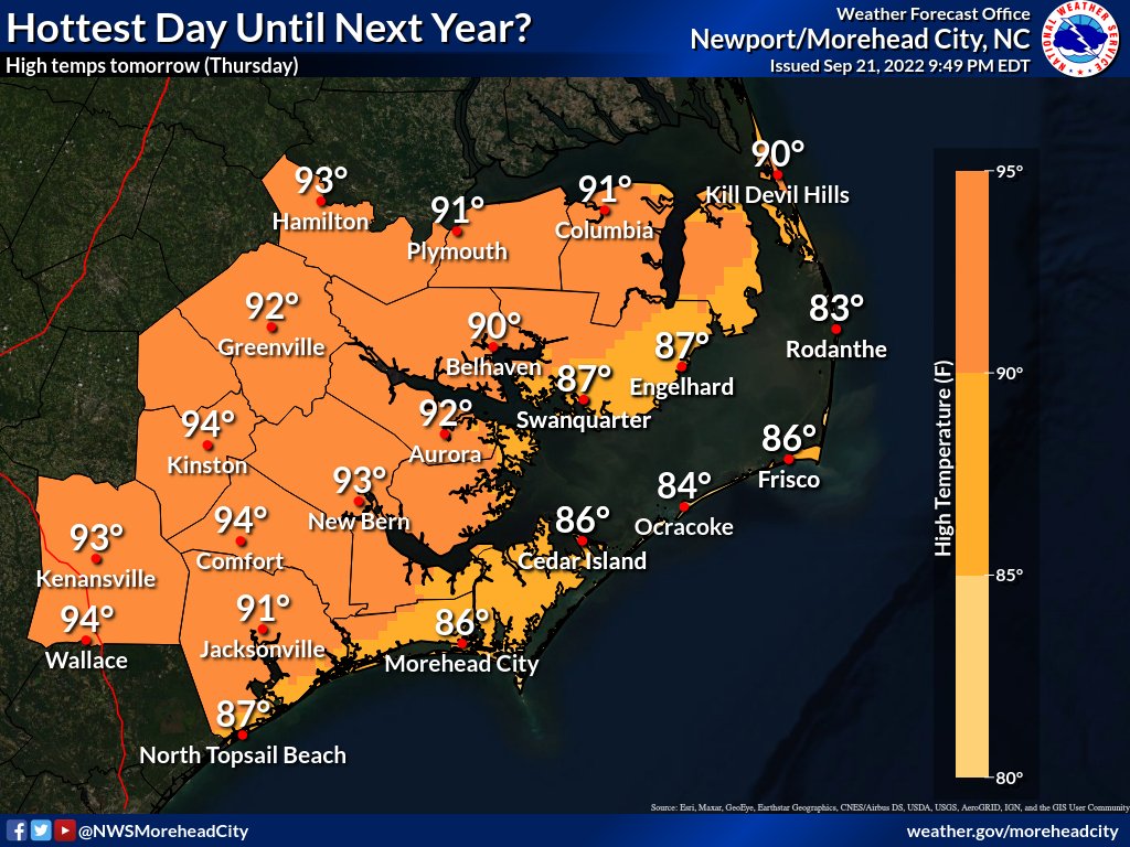 NWS Newport/Morehead on Twitter "Tomorrow, ahead of a strong cold