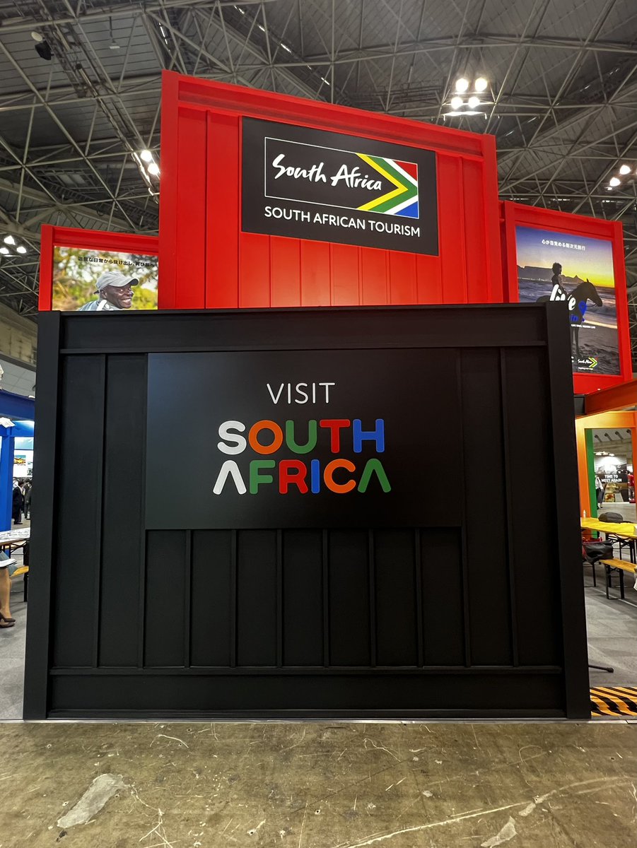 SAEmbassy_Japan's tweet photo. South African Booth - JATA Tourism Expo, 22 - 25 September 2022. Promoting RSA as a preferred tourism destination. @DIRCO_ZA @Tourism_gov_za #LiveAgain #SATourism #InspiringNewWays https://t.co/X1U4w6ZHFG