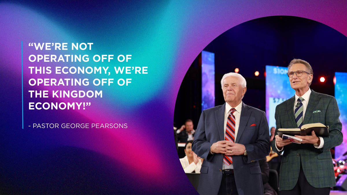 You operate off the Kingdom Economy! @PastorGeorgeP #victorython22 #victory #faith #georgepearsons