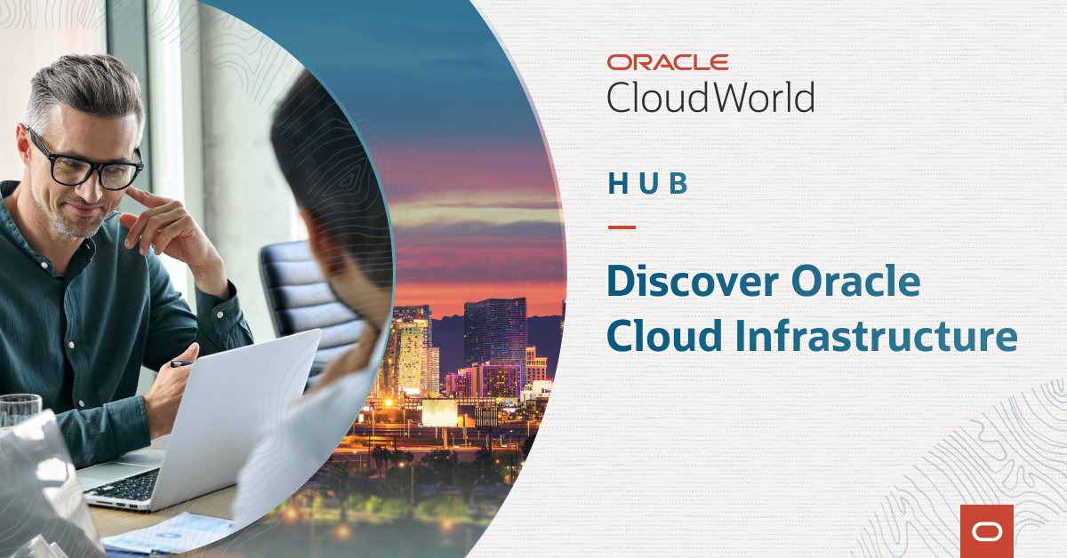 EwanRoss18's tweet photo. Got #OCI questions? Meet-up with Oracle experts at #CloudWorld to get on the spot answers about deployments and designing architectures for workloads. https://t.co/gnrJ61L0wW https://t.co/AlIkdLViZ7