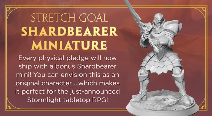 Our latest stretch goal for  #StormlightPremiumMiniatures will ship with every physical pledge… and someday it could be your Stormlight RPG character! Learn more in our latest update:⁣
⁣
kickstarter.com/projects/broth…