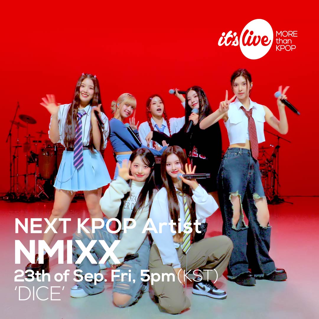 <COMING UP NEXT>
#엔믹스 - #DICE
#NMIXX - DICE
<a href="/jypnation/">JYPnation</a> <a href="/NMIXX_official/">NMIXX</a>

#잇츠라이브 #KPOP #itsLive