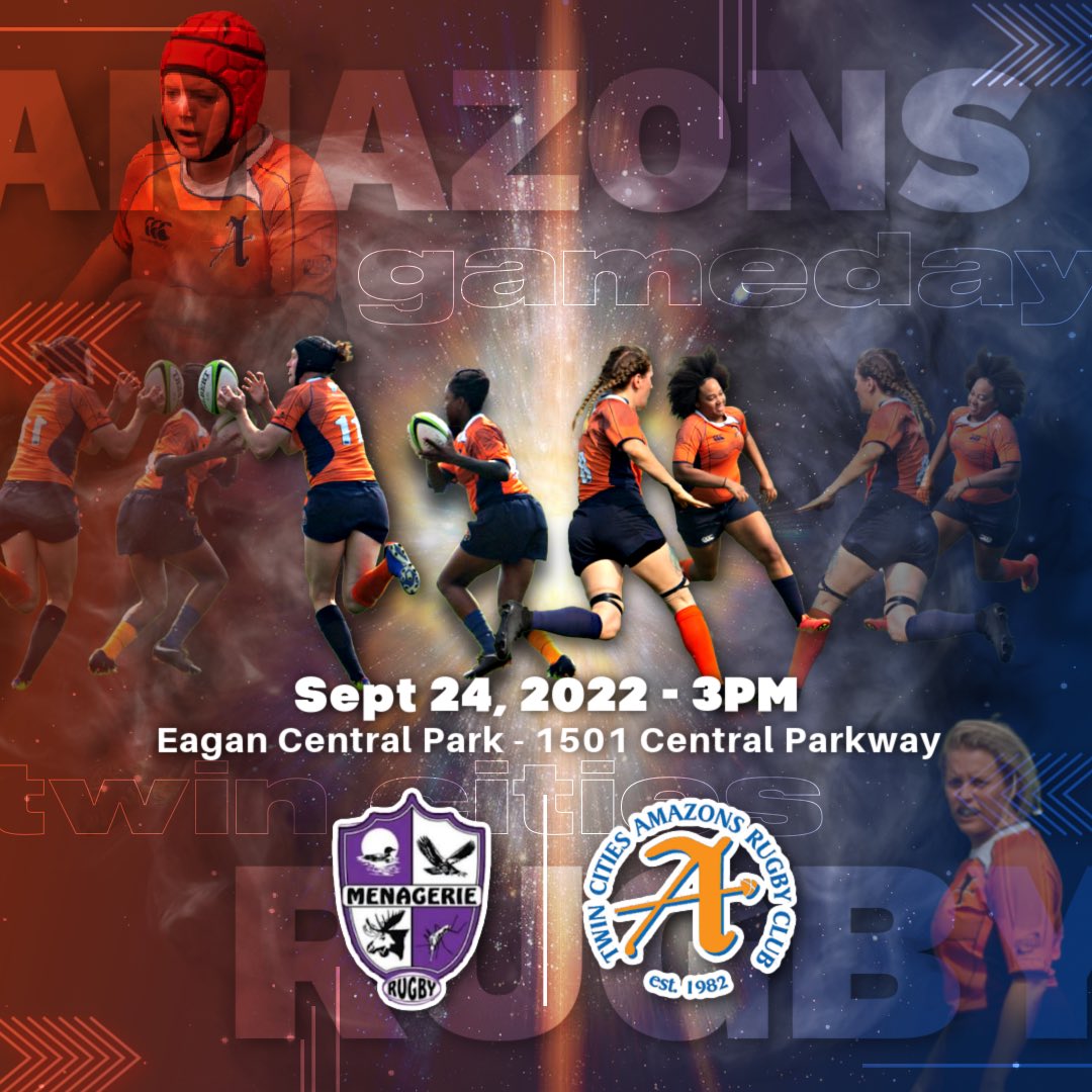 Zons D2 are HOME vs Menagerie‼️
-
⏰ KO is 3:00PM
-
🚗 Eagan Central Pkwy
-
Let’s gooo! 🏉💙🧡

📸 Zon Action Shots credit Bob Hosker Photography 

#rugby #D2rugby #letsgooo #withyou #bleedorangeandblue