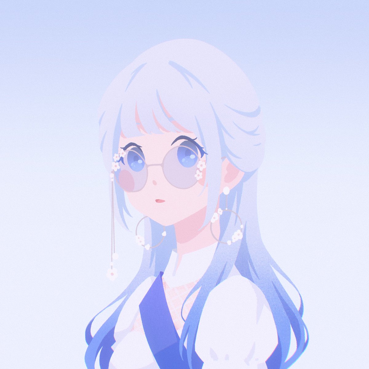 GM💙 She wears Thai traditional dress, I really love her colour tone~