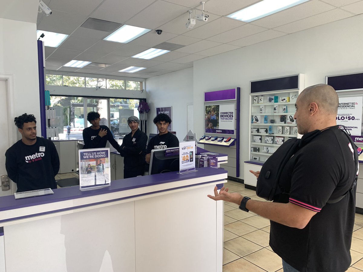 Spent the day visiting stores in my territory with <a href="/msokar/">mohamed Sokkar</a> as part of his DDM stretch assignment. Hands down his audience was captivated by his passion  and energy. I swear once we walked in, it was a party🥳🥳🥳🥳 <a href="/kharen_g/">Kharen G</a> <a href="/JamesLeeWW/">James Lee</a>