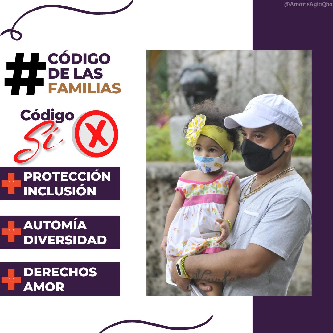 Amar a nuestras familias cubanas es ponderar su derechos #CódigoSí 
#LatirAvileño #CiegodeAvila <a href="/lidiav67/">Lidia Viamonte Alfon</a> <a href="/CubaNogueira/">Iván Paz Nogueira</a> <a href="/DisleyAcosta1/">Disley Lopez</a>