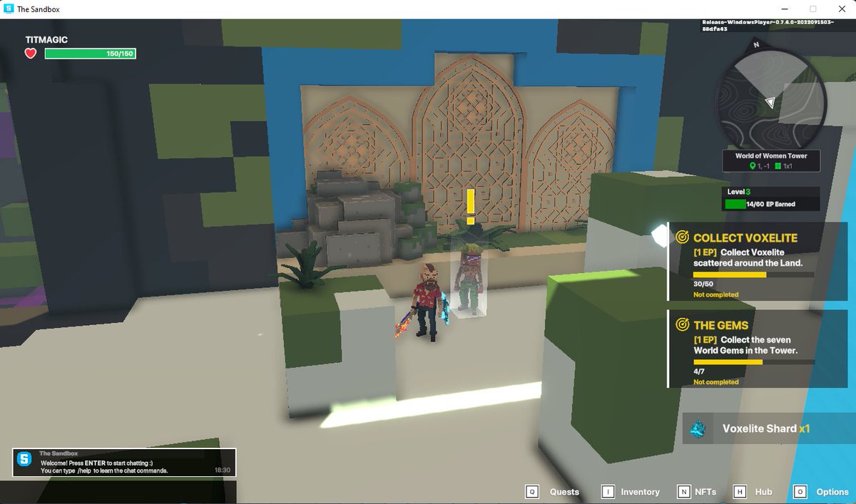 bolster838's tweet photo. @TheSandboxGame @worldofwomennft I just participated in the #SandboxAlphaS3Giveaway for a chance to win 500 SAND! Found the hidden room in World of Women Tower, check out my screenshot below!
👇 https://t.co/CDHY6DYNeY