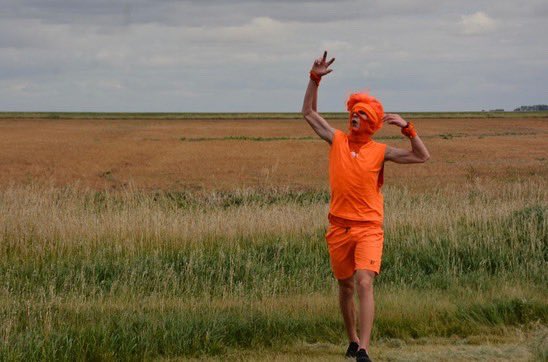 Mrsklipp's tweet photo. The assignment….Terry Fox run in your dorm colours ✅ #HeUnderstoodTheAssignment #BadgerOrange #BoardingSchoolLife #PrairieLiving #SchoolSpirit #ProudHound https://t.co/73wAMLcIT3