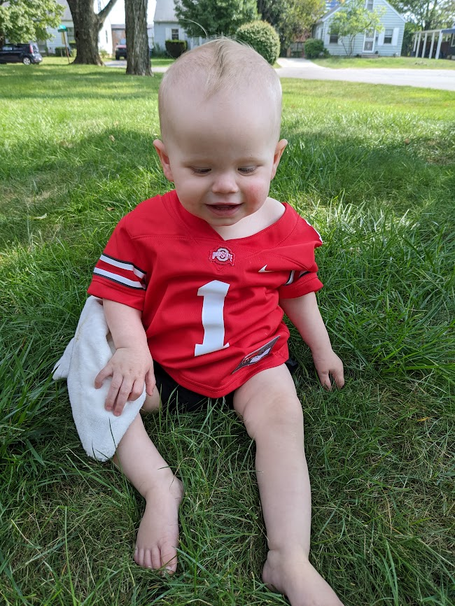 AbigailULSW's tweet photo. More importantly, here's the baby (not pictured, drool and germs): https://t.co/CetvAD4S0H