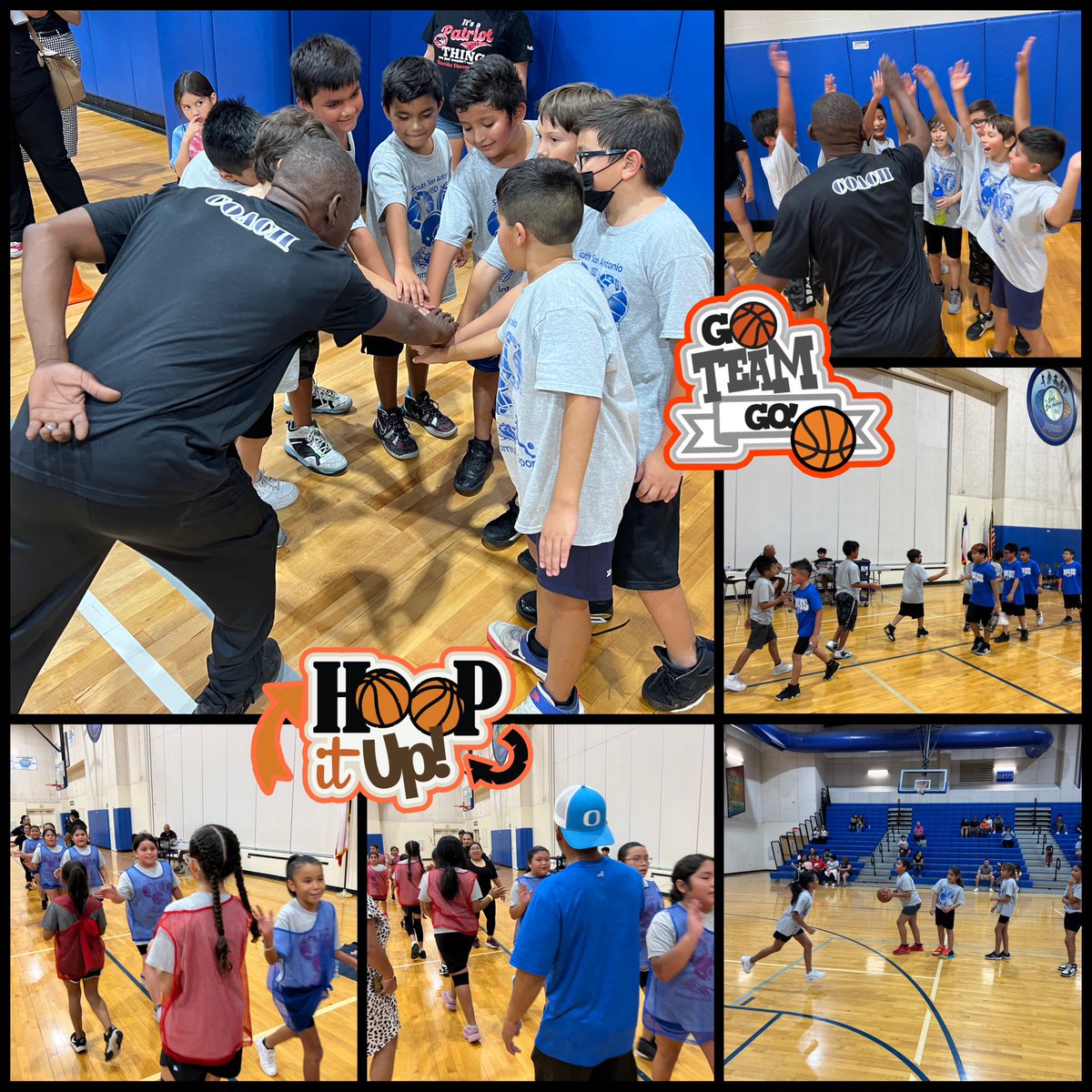 BESSSAISD's tweet photo. “Teamwork makes the dream work!”Congratulations to all our Patriot basketball teams for bringing home the W’s! Big shout out to our coaches, principal, teachers, and family for coming out to support. #GoPatriotsGo #PatriotProud ♥️💙🏀⛹🏻♀️⛹🏻♂️@ssaisd @vdominguez_ap https://t.co/8aloPtD1QW