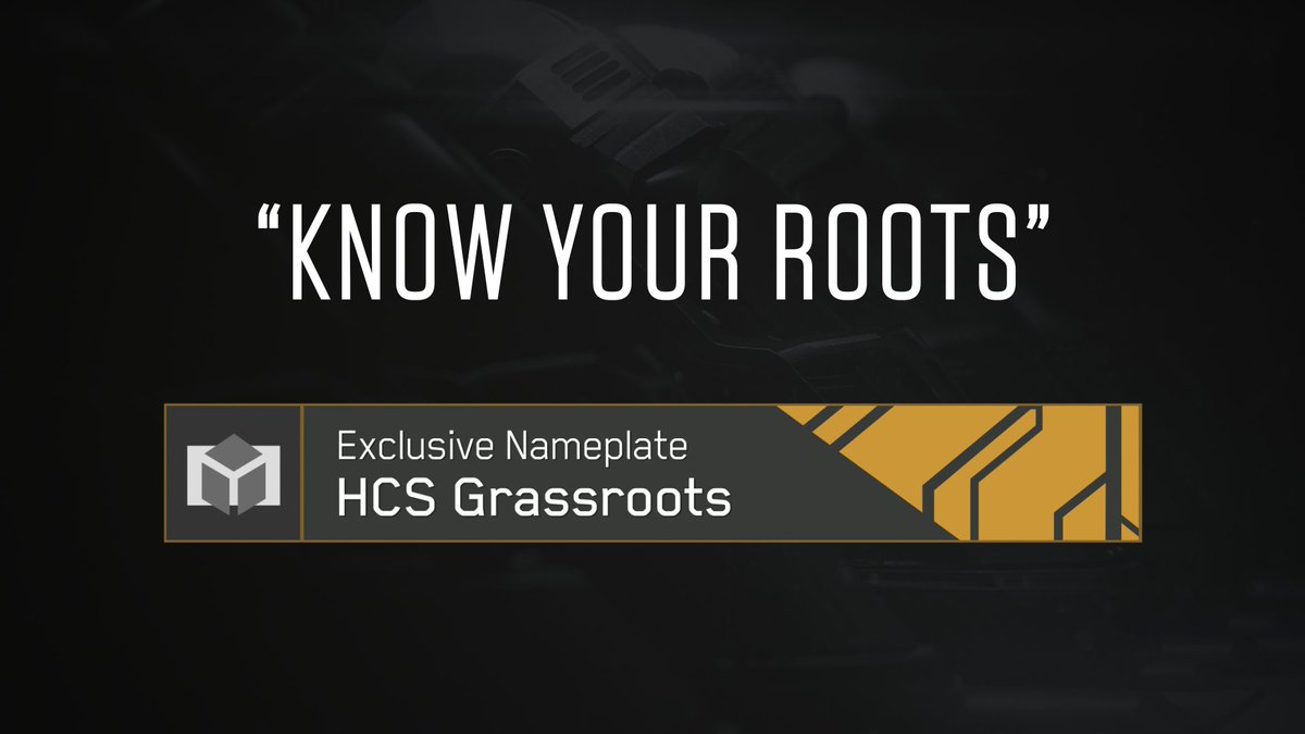 RealLifeSpartan's tweet photo. Now for some nameplate hype 😎

For hitting 10,000 follows on Twitch, let's give out 10 Know your Roots nameplates! Will announce the winners when I return from @HCS Orlando.

☑️Follow
✍️Favorite H3 memory
✅Retweet https://t.co/IJA7Kuwqzu