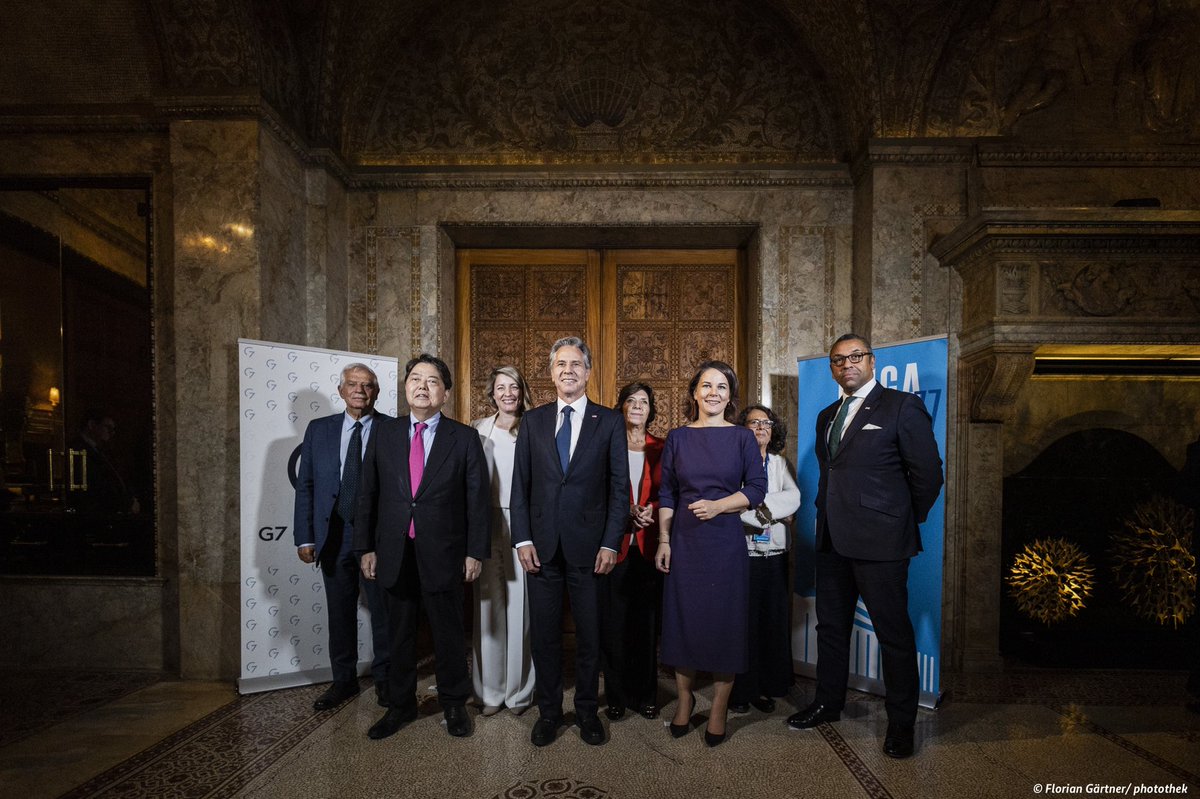 G7 Außenministerinnen und Außenminister