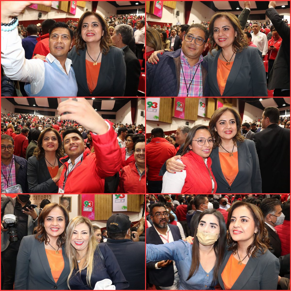 AnaLiliaHerrera's tweet photo. Lo más valioso del @PRI_EDOMEX es su militancia. ¡Gustazo saludar a mis paisanas y paisanos! 

Me honran y motivan sus palabras y su cariño 🫶🏼

#CreemosYEsPosible 👊🏽😉 https://t.co/dt4C9FfhDX