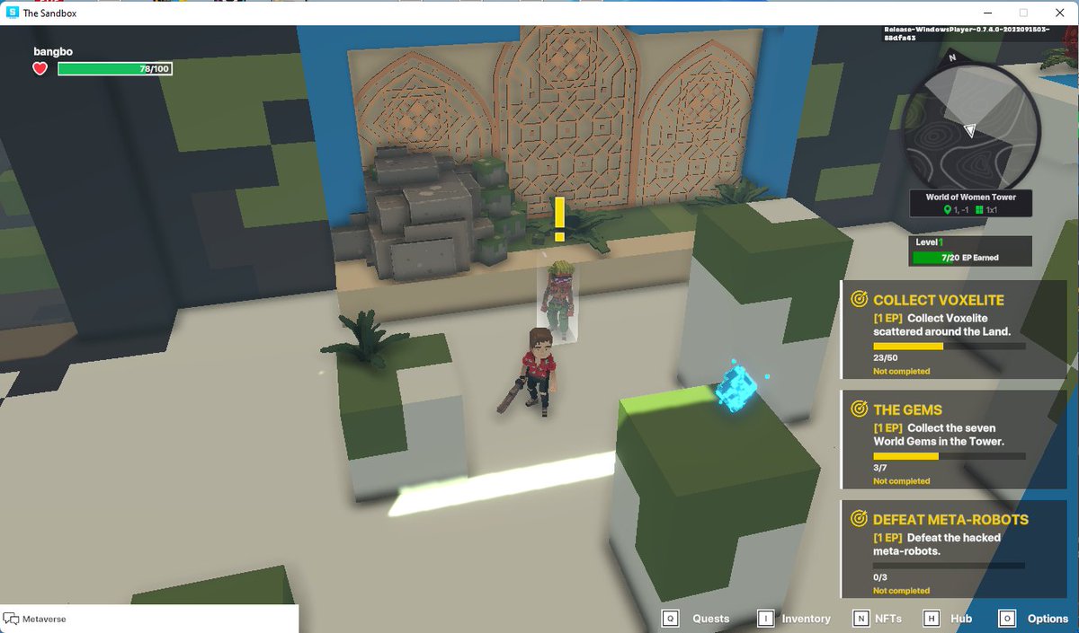 candu1451's tweet photo. @TheSandboxGame @worldofwomennft I just participated in the #SandboxAlphaS3Giveaway for a chance to win 500 SAND! Found the hidden room in World of Women Tower, check out my screenshot below!
👇 https://t.co/J9EwClTUsX