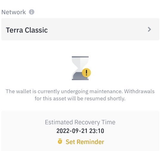 BREAKING NEWS : <a href="/binance/">Binance</a> SUSPENDS deposits/withdrawals on $LUNC as it PREPARES to add the 1.2% #LUNC ON-CHAIN TAX!

Expect the 🔥 to ramp up VERY fast SOON!

Retweet to spread the word! 🔥🔥🔥🔥🔥
#binance    #CZBinance #bitcoin    #luncburn #TerraClassic #LUNC #KuCoin