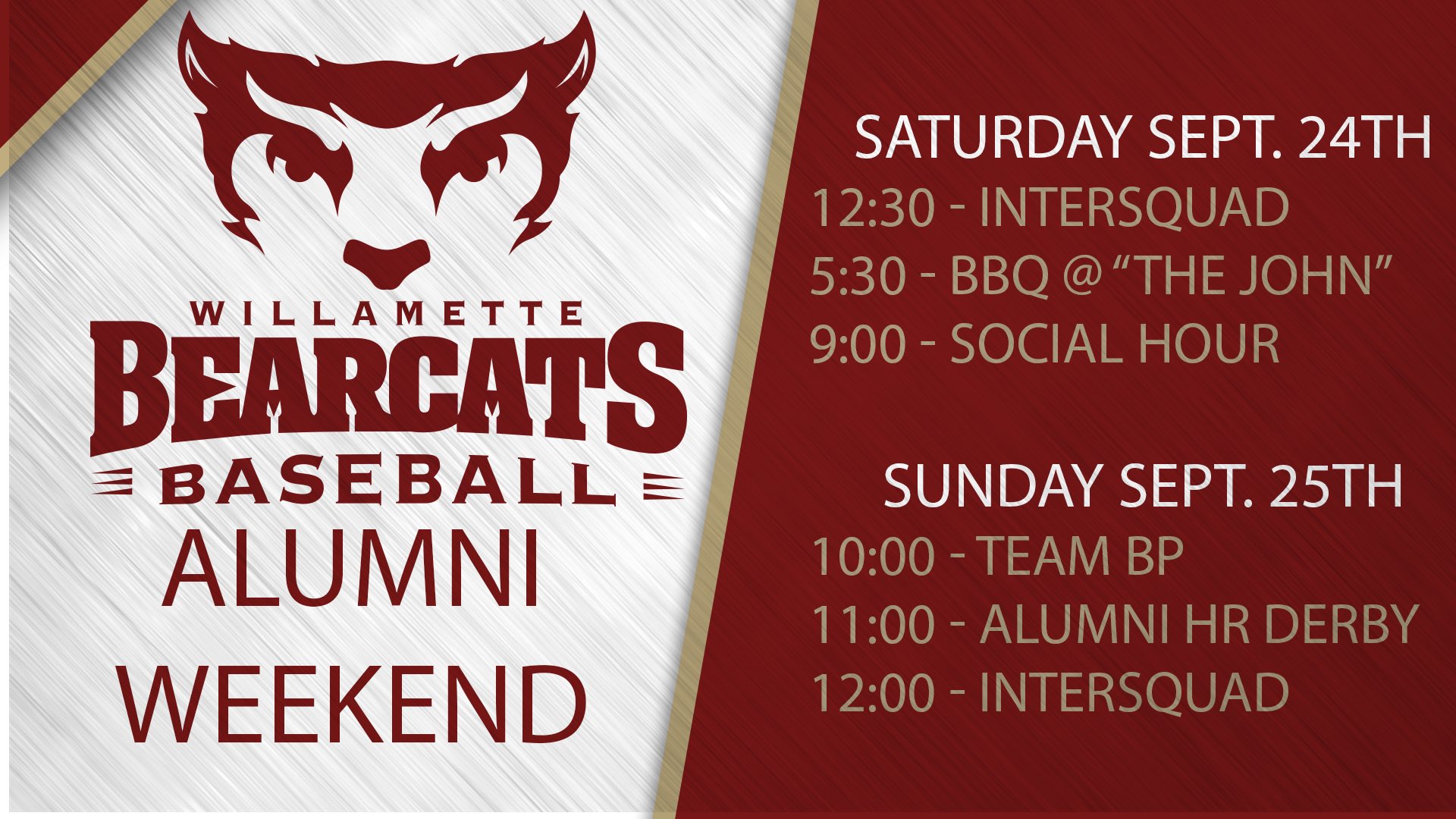Willamette Baseball (WillametteBSB) / Twitter
