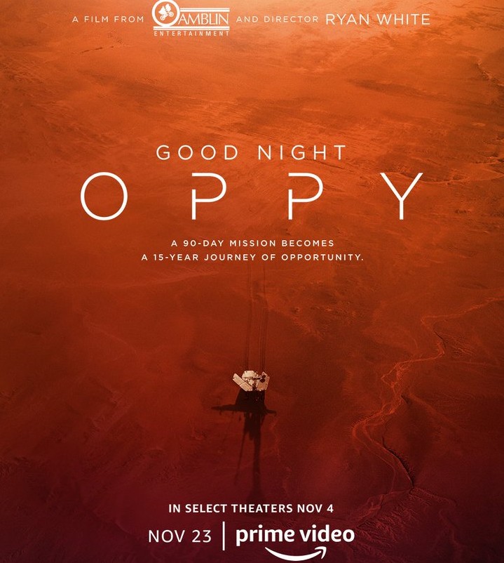 One of 2022’s best docs director <a href="/ryanwhiteIV/">Ryan White</a> ‘s GOOD NIGHT OPPY combines skilled efforts of editing archival footage, special effects (by the wizards at ILM), interviews, &amp; a soaring score by Blake Neely. #goodnightoppy instagram.com/p/CiyulcfLNs6/…